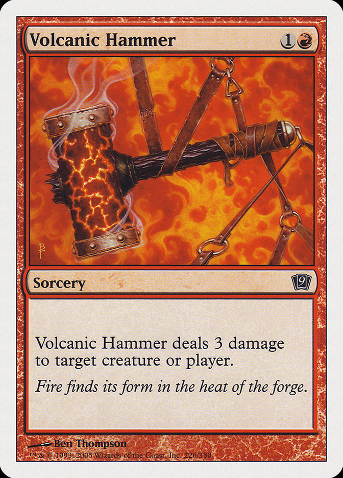 Volcanic Hammer [Ninth Edition] | Gate City Games LLC
