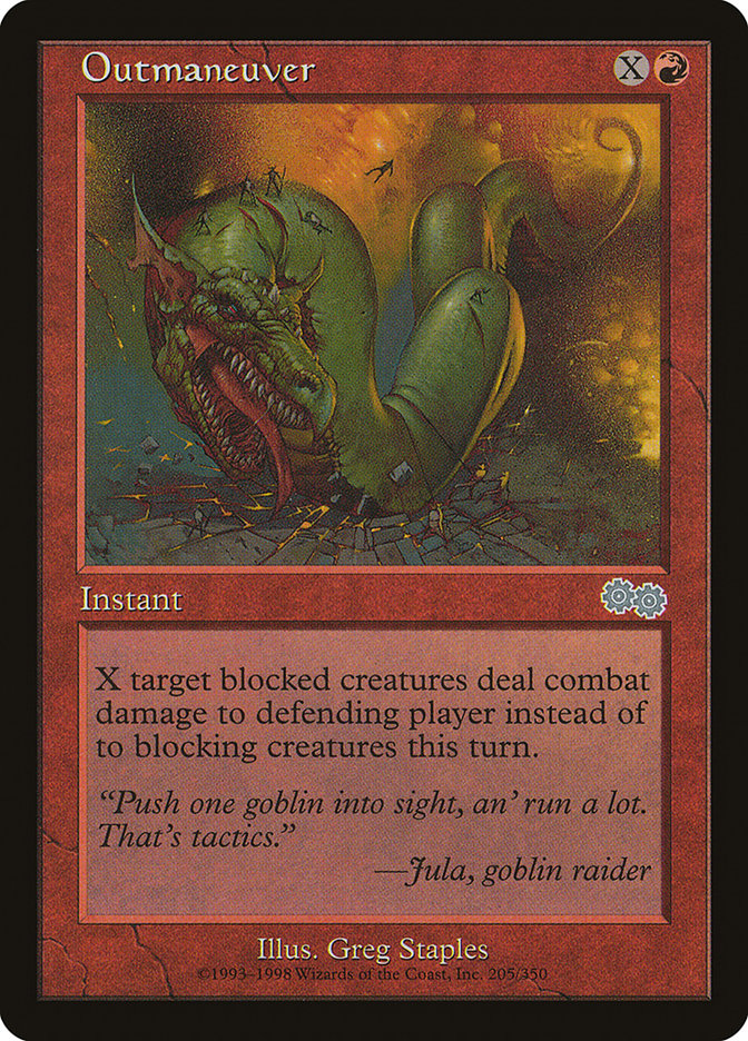 Outmaneuver [Urza's Saga] | Gate City Games LLC