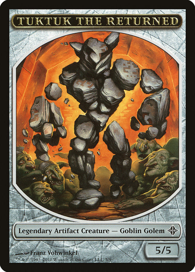 Tuktuk the Returned Token [Rise of the Eldrazi Tokens] | Gate City Games LLC