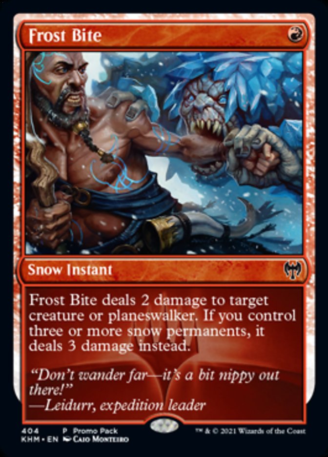 Frost Bite (Promo Pack) [Kaldheim Promos] | Gate City Games LLC