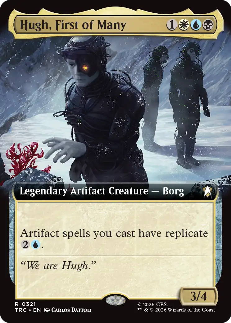 Hugh, First of Many (Extended Art) [Star Trek Commander] | Gate City Games LLC