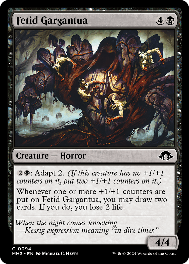 Fetid Gargantua [Modern Horizons 3] | Gate City Games LLC