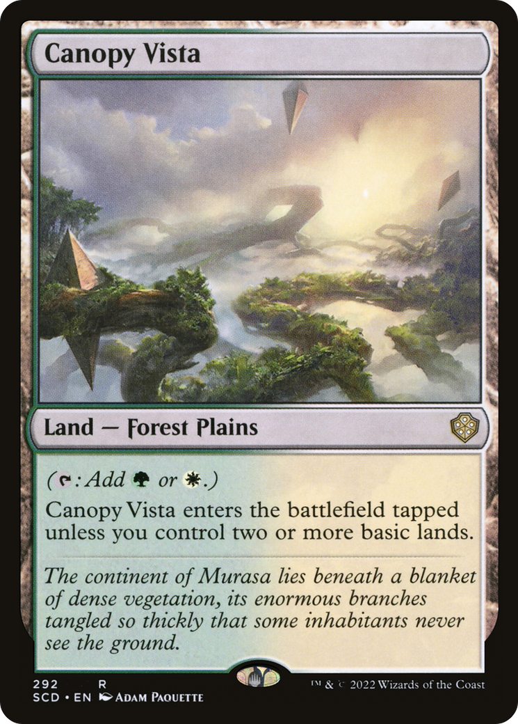 Canopy Vista [Starter Commander Decks] | Gate City Games LLC