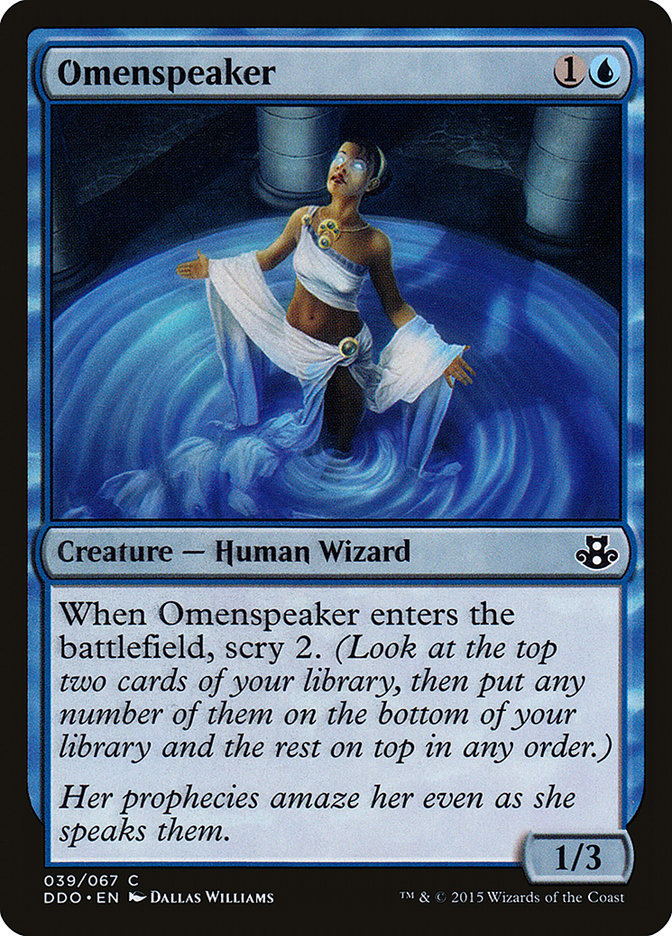 Omenspeaker [Duel Decks: Elspeth vs. Kiora] | Gate City Games LLC