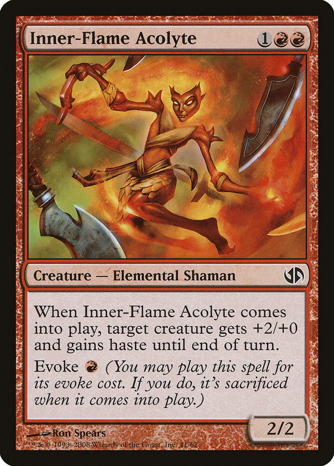 Inner-Flame Acolyte [Duel Decks: Jace vs. Chandra] | Gate City Games LLC