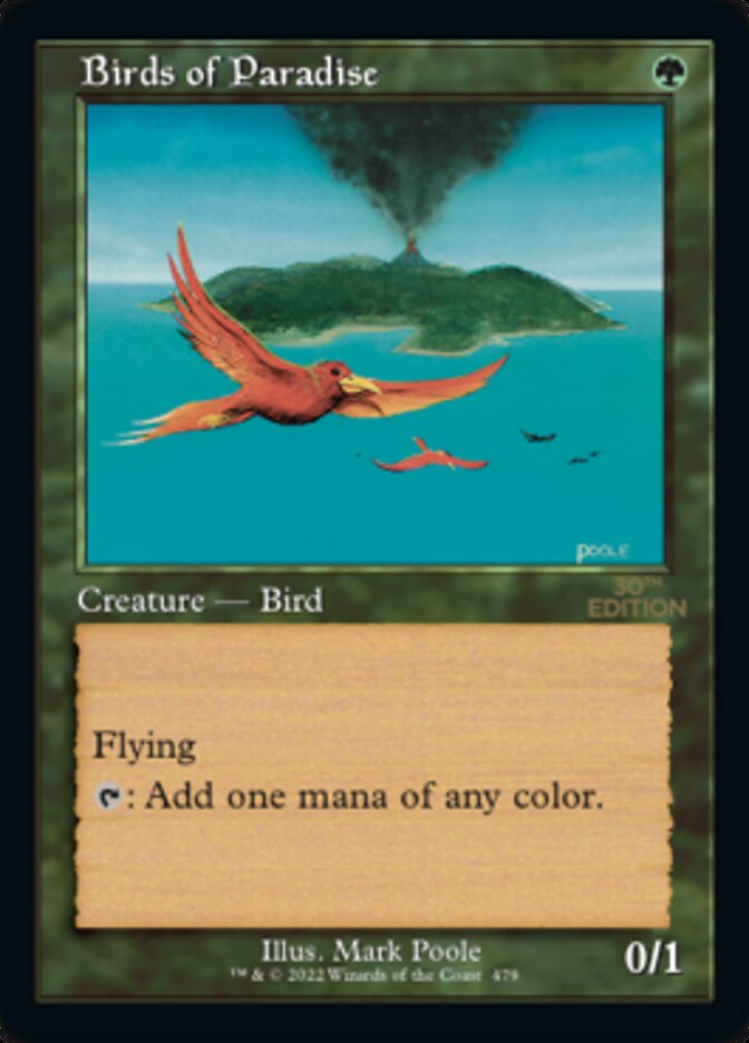 Birds of Paradise (Retro) [30th Anniversary Edition] | Gate City Games LLC