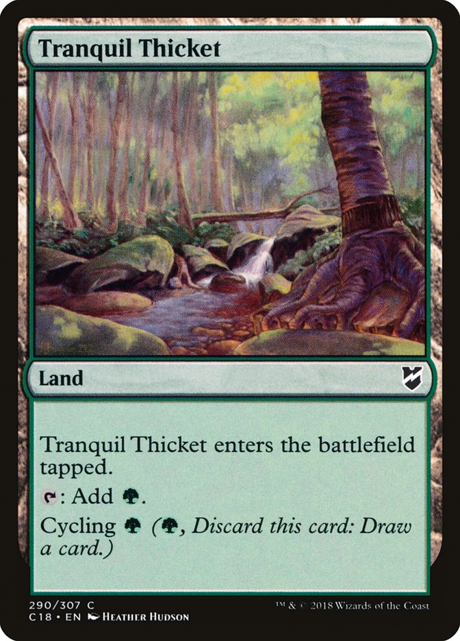 Tranquil Thicket [Commander 2018] | Gate City Games LLC