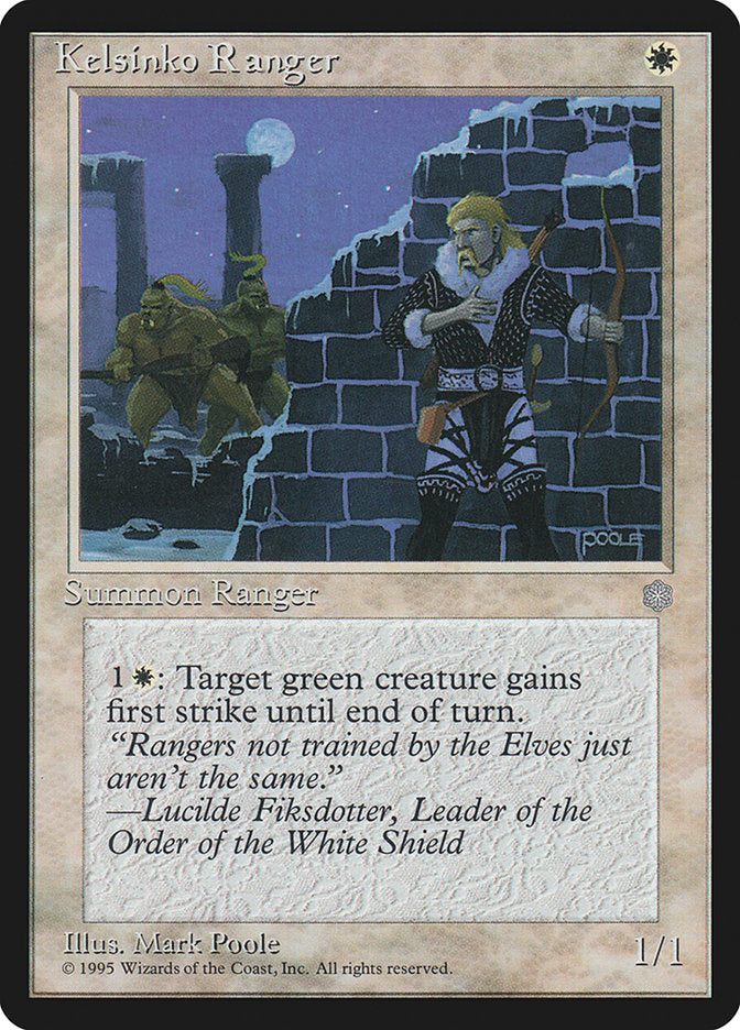 Kelsinko Ranger [Ice Age] | Gate City Games LLC