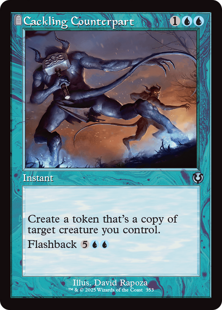 Cackling Counterpart (Retro Frame) [Innistrad Remastered] | Gate City Games LLC