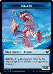 Kraken // Satyr Double-Sided Token [Theros Beyond Death Tokens] | Gate City Games LLC
