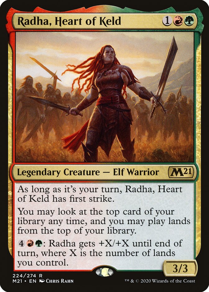 Radha, Heart of Keld [Core Set 2021] | Gate City Games LLC