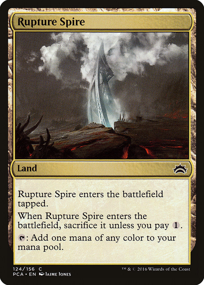 Rupture Spire [Planechase Anthology] | Gate City Games LLC
