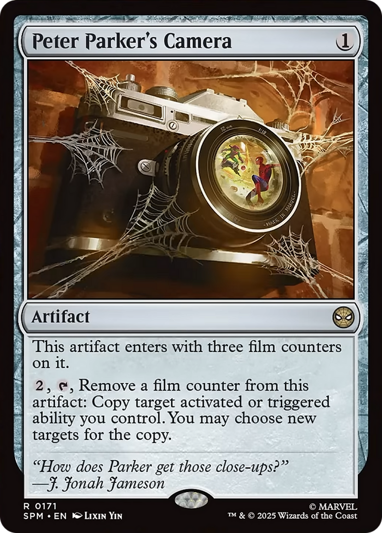 Peter Parker's Camera [Marvel's Spider-Man] | Gate City Games LLC