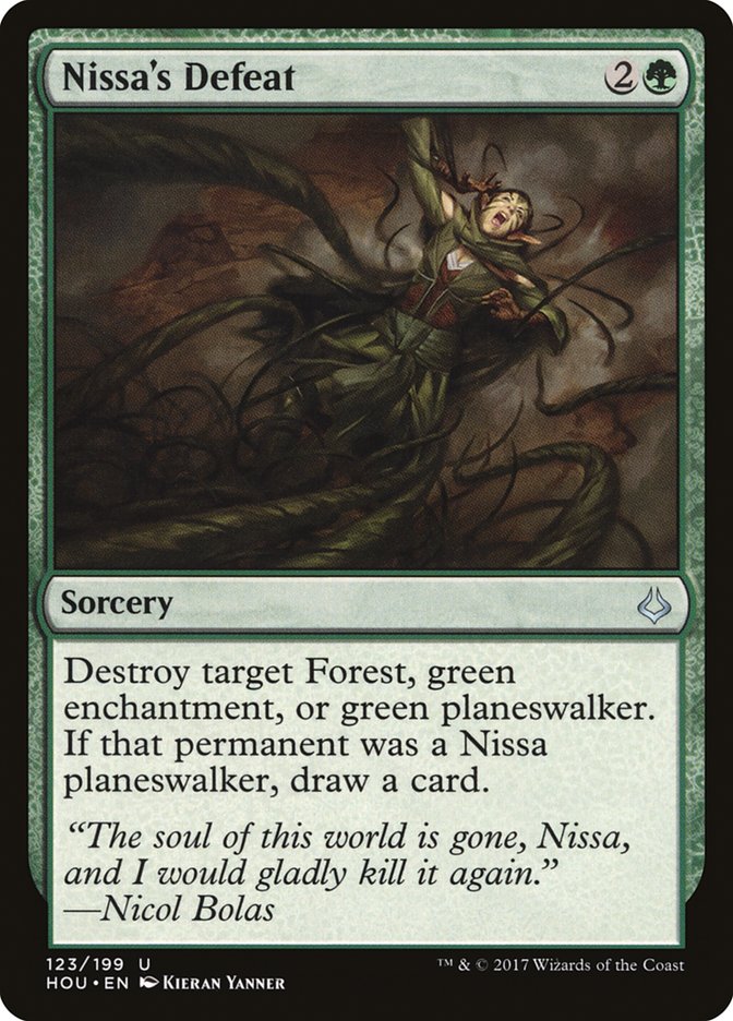 Nissa's Defeat [Hour of Devastation] | Gate City Games LLC