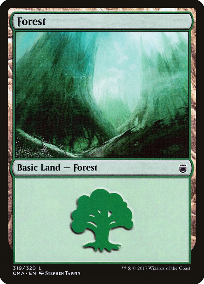 Forest (319) [Commander Anthology] | Gate City Games LLC