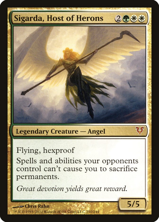 Sigarda, Host of Herons [Avacyn Restored] | Gate City Games LLC
