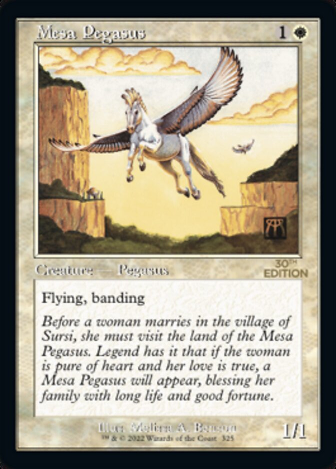 Mesa Pegasus (Retro) [30th Anniversary Edition] | Gate City Games LLC