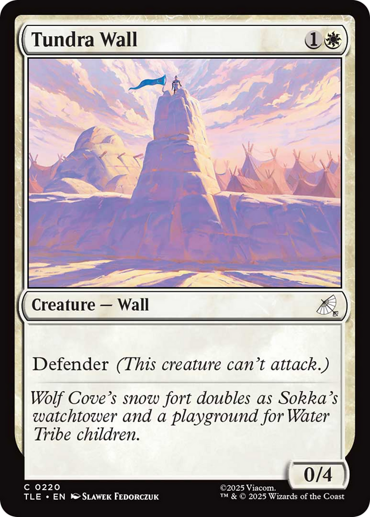 Tundra Wall [Avatar: The Last Airbender: Eternal-Legal] | Gate City Games LLC