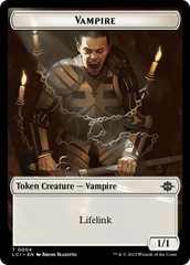 Vampire // Vampire Demon Double-Sided Token [The Lost Caverns of Ixalan Tokens] | Gate City Games LLC