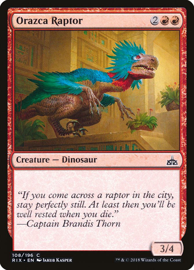 Orazca Raptor [Rivals of Ixalan] | Gate City Games LLC