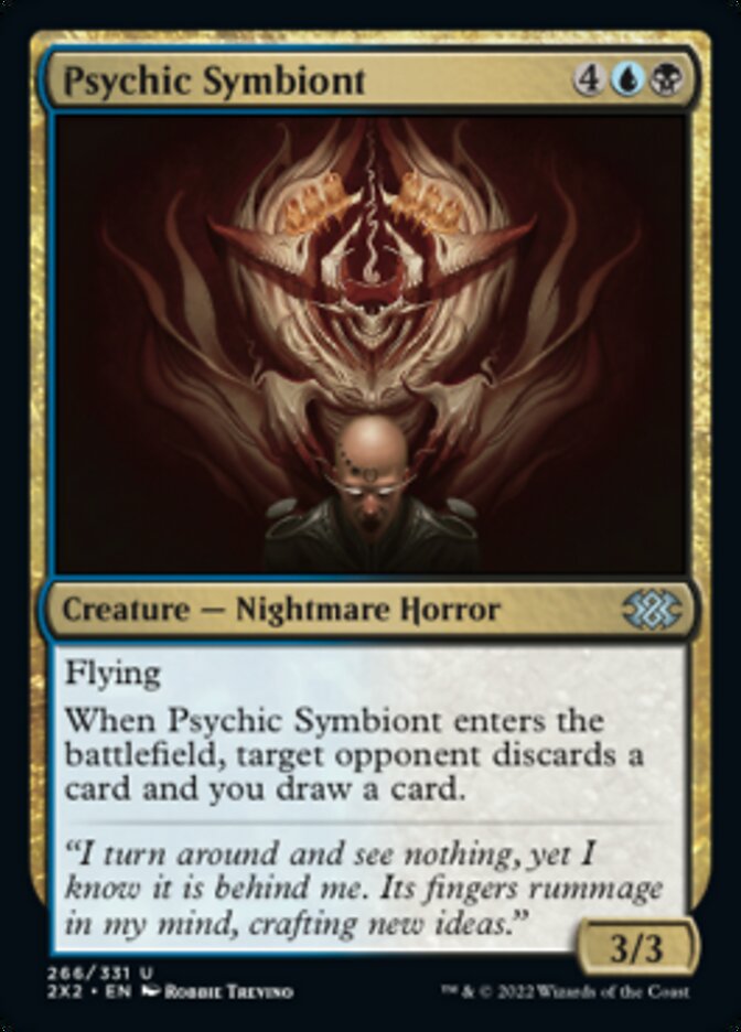 Psychic Symbiont [Double Masters 2022] | Gate City Games LLC