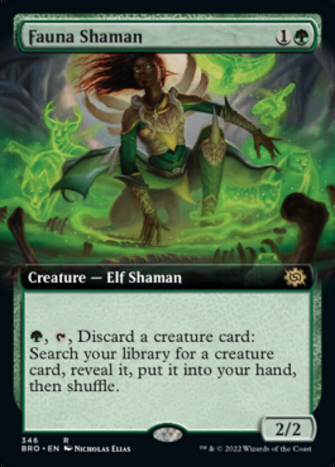 Fauna Shaman (Extended Art) [The Brothers' War] | Gate City Games LLC
