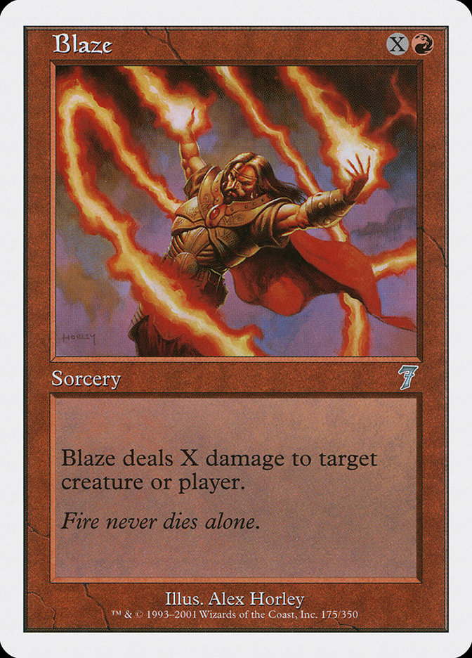 Blaze [Seventh Edition] | Gate City Games LLC