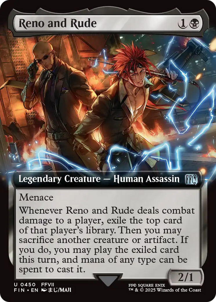 Reno and Rude (Extended Art) [FINAL FANTASY] | Gate City Games LLC