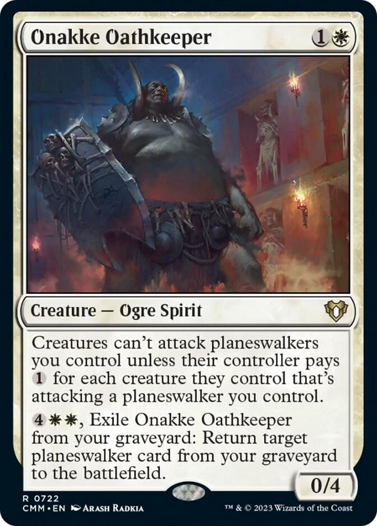 Onakke Oathkeeper [Commander Masters] | Gate City Games LLC