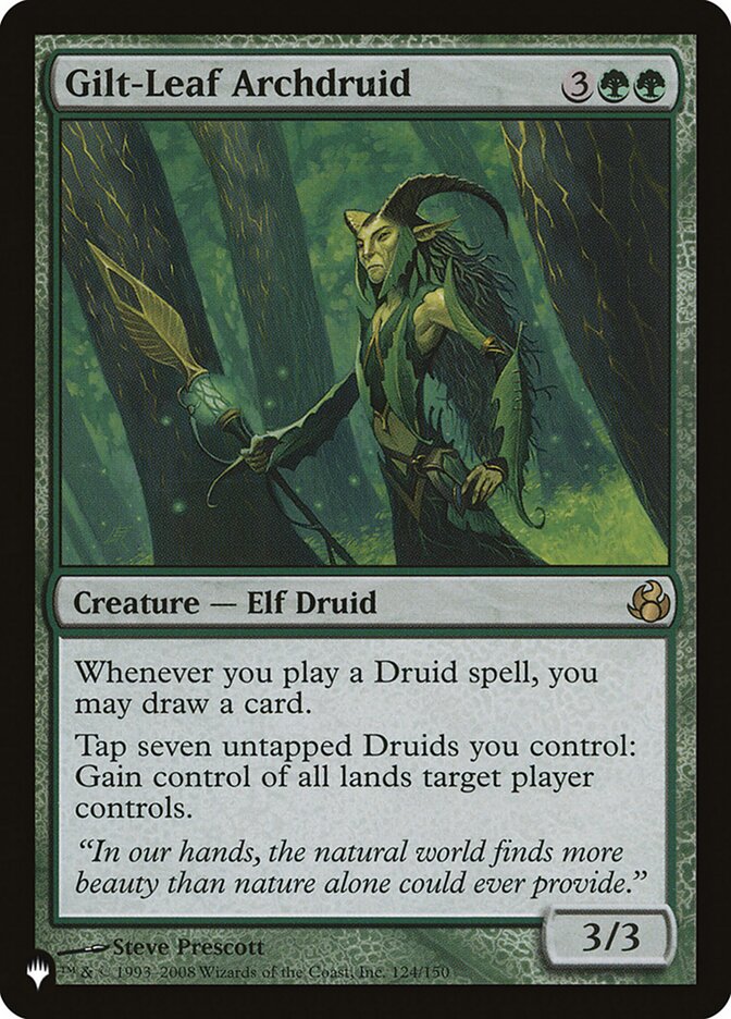 Gilt-Leaf Archdruid [The List] | Gate City Games LLC