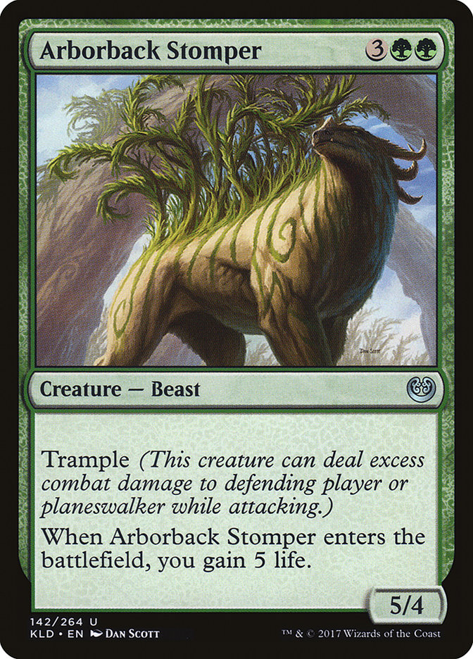 Arborback Stomper (Intro Pack) [Kaladesh Promos] | Gate City Games LLC