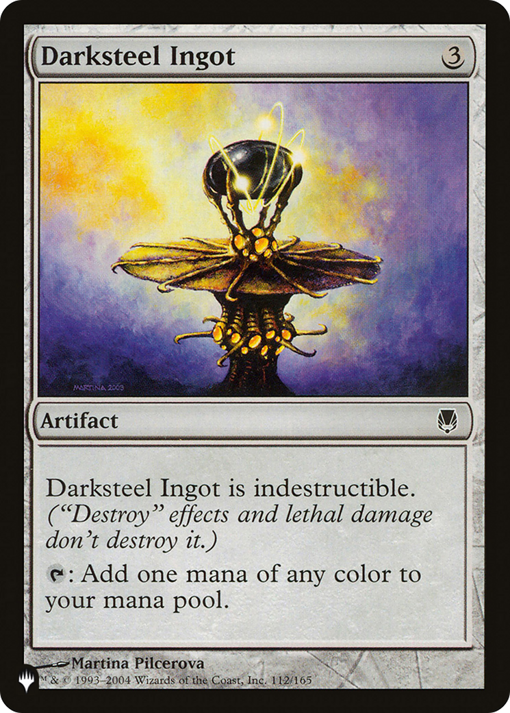 Darksteel Ingot [The List] | Gate City Games LLC