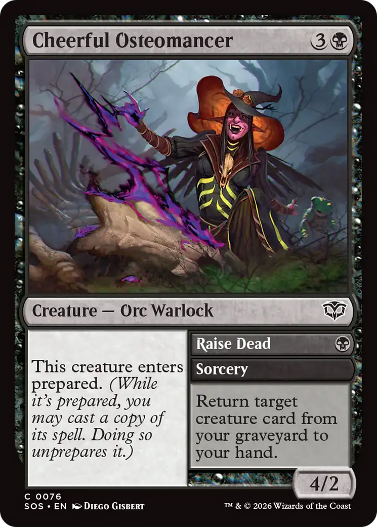 Cheerful Osteomancer [Secrets of Strixhaven] | Gate City Games LLC