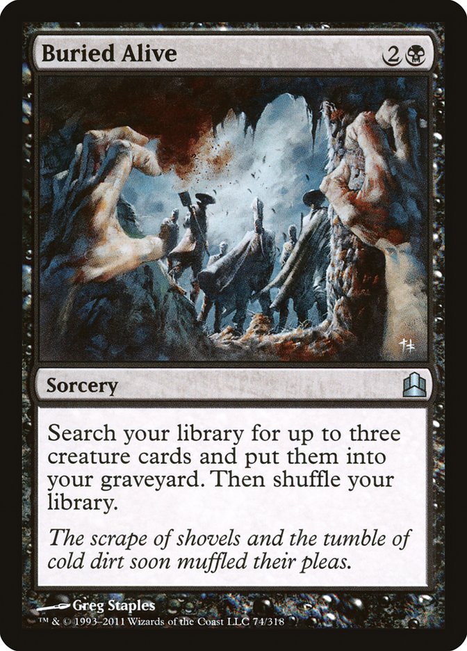 Buried Alive [Commander 2011] | Gate City Games LLC