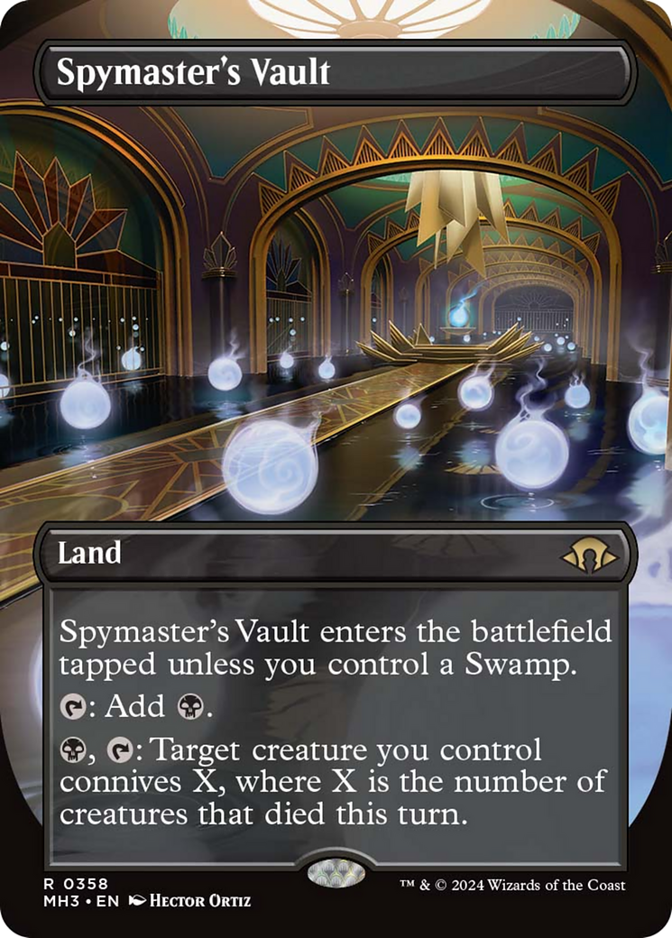 Spymaster's Vault (Borderless) [Modern Horizons 3] | Gate City Games LLC