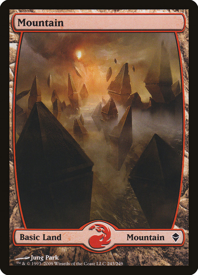 Mountain (243) [Zendikar] | Gate City Games LLC