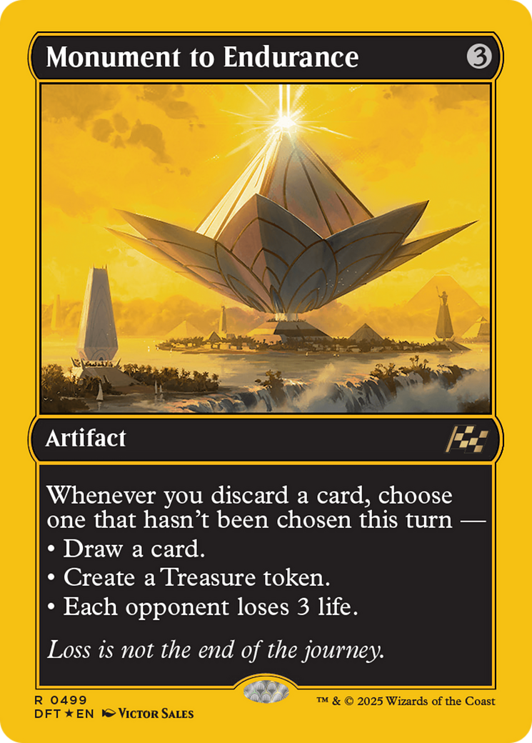Monument to Endurance (First-Place Foil) [Aetherdrift] | Gate City Games LLC