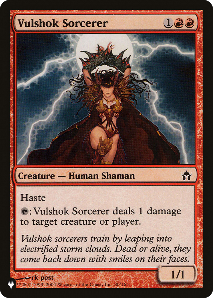 Vulshok Sorcerer [The List] | Gate City Games LLC