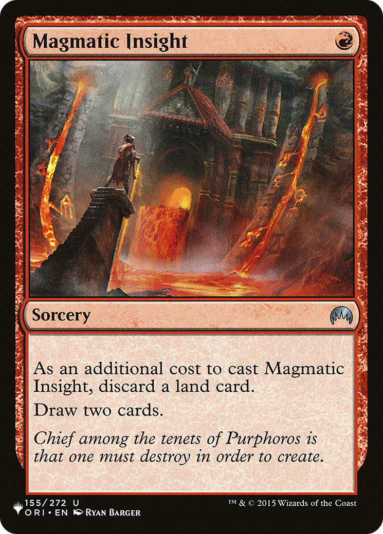 Magmatic Insight [The List] | Gate City Games LLC