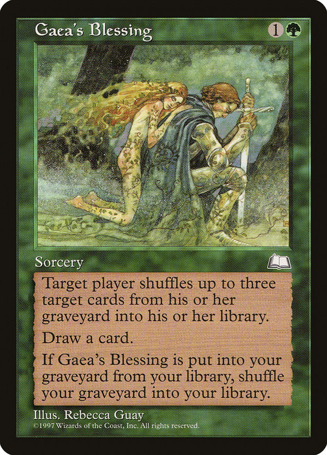 Gaea's Blessing [Weatherlight] | Gate City Games LLC