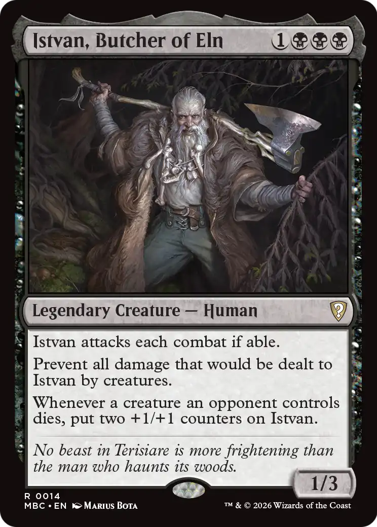 Istvan, Butcher of Eln [Mystery Booster: Commander Edition] | Gate City Games LLC