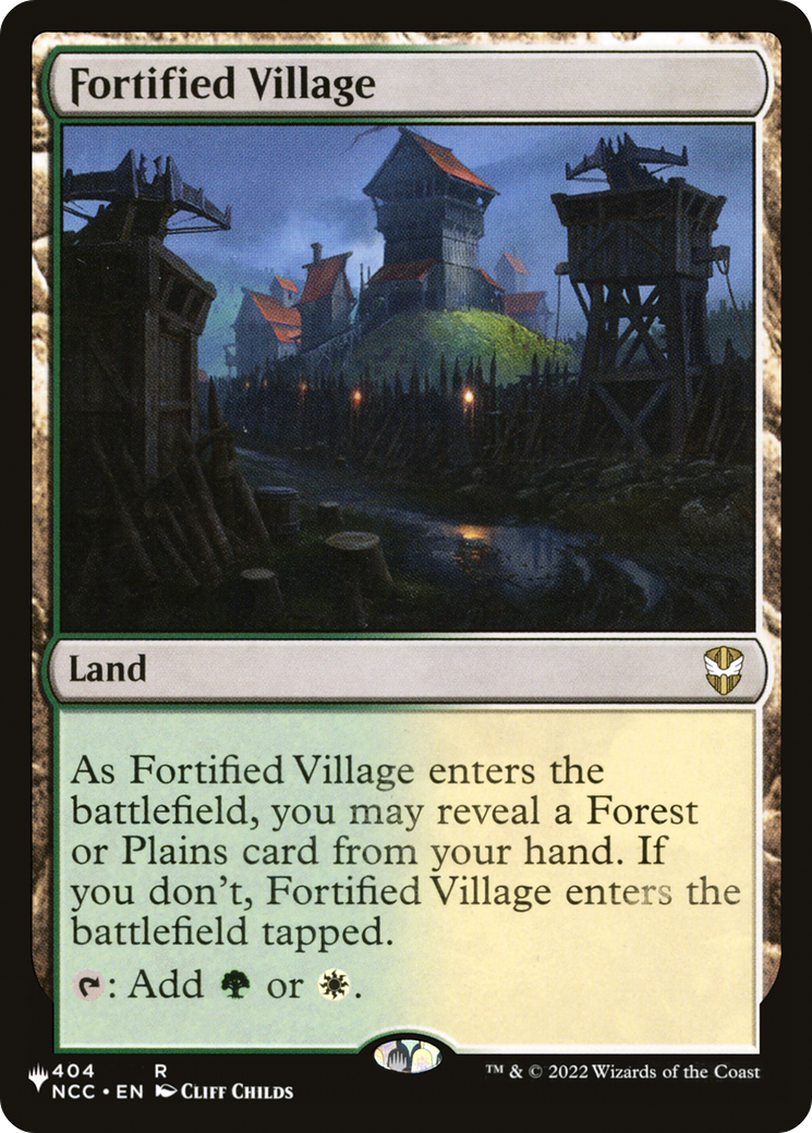 Fortified Village [The List] | Gate City Games LLC