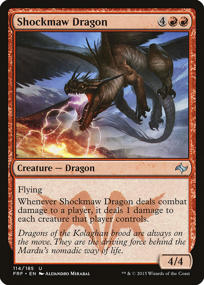 Shockmaw Dragon [Fate Reforged] | Gate City Games LLC