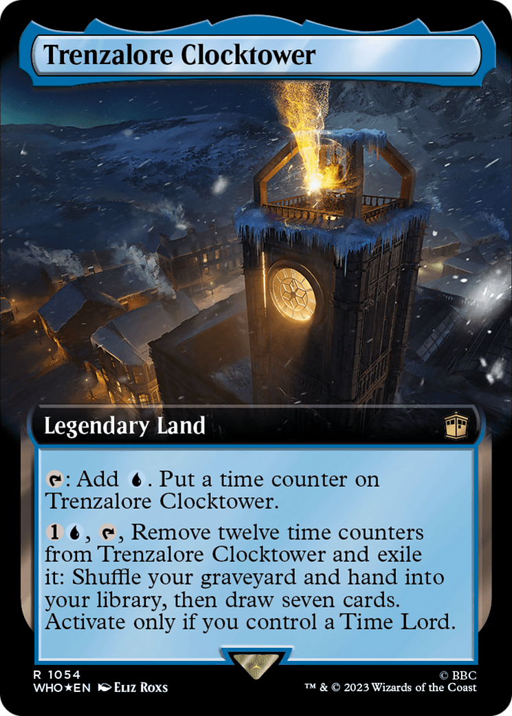 Trenzalore Clocktower (Extended Art) (Surge Foil) [Doctor Who] | Gate City Games LLC