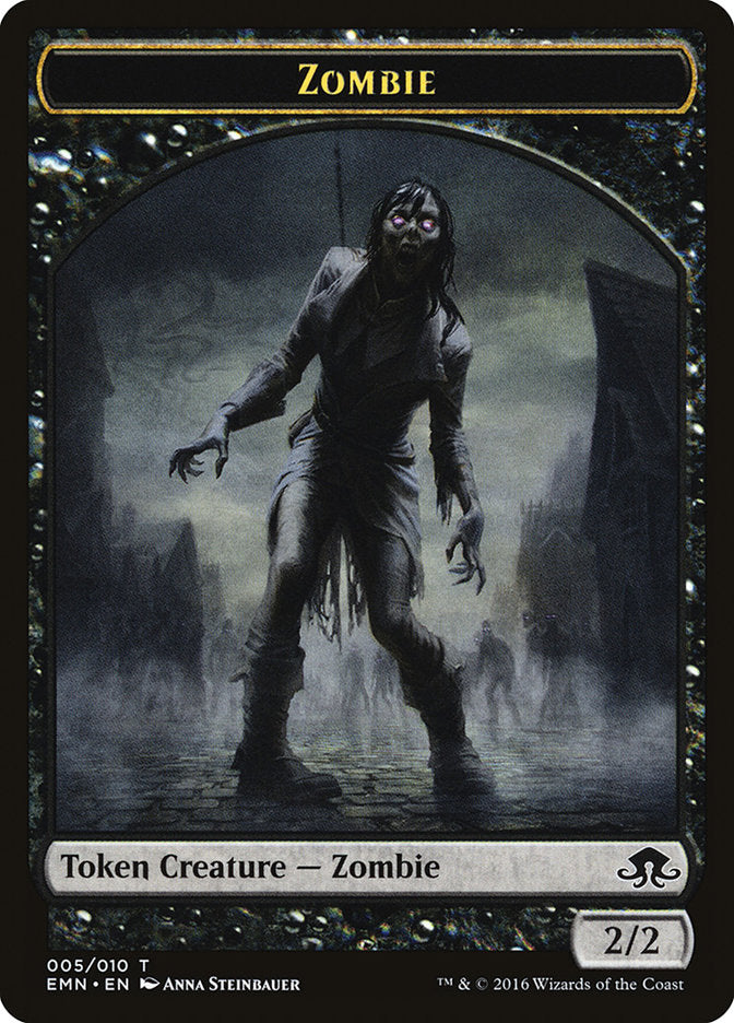 Zombie Token (005/010) [Eldritch Moon Tokens] | Gate City Games LLC