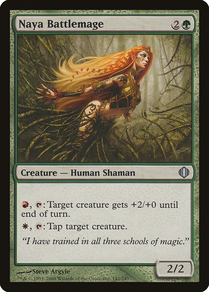 Naya Battlemage [Shards of Alara] | Gate City Games LLC