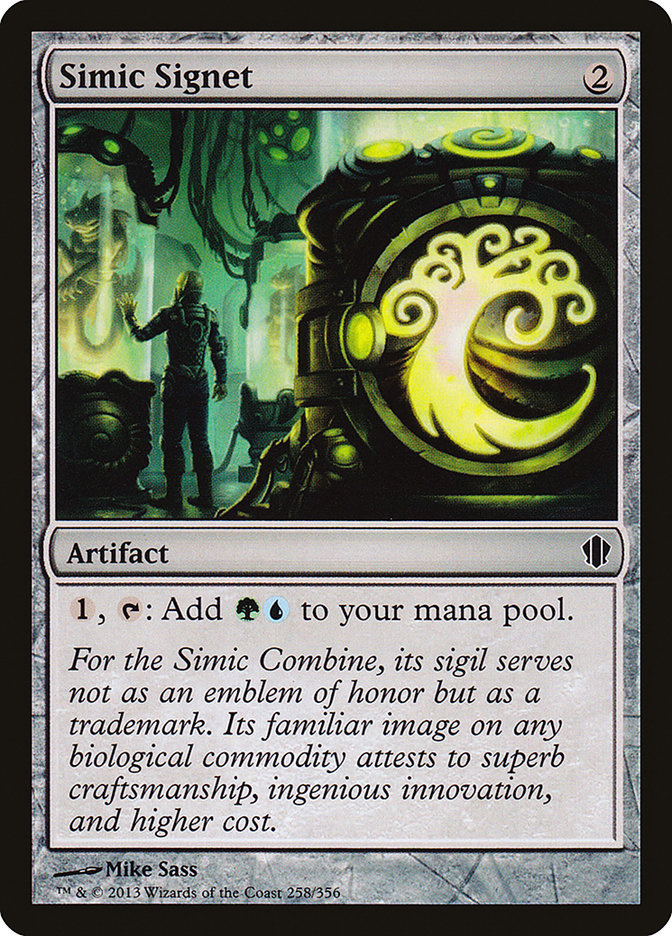 Simic Signet [Commander 2013] | Gate City Games LLC