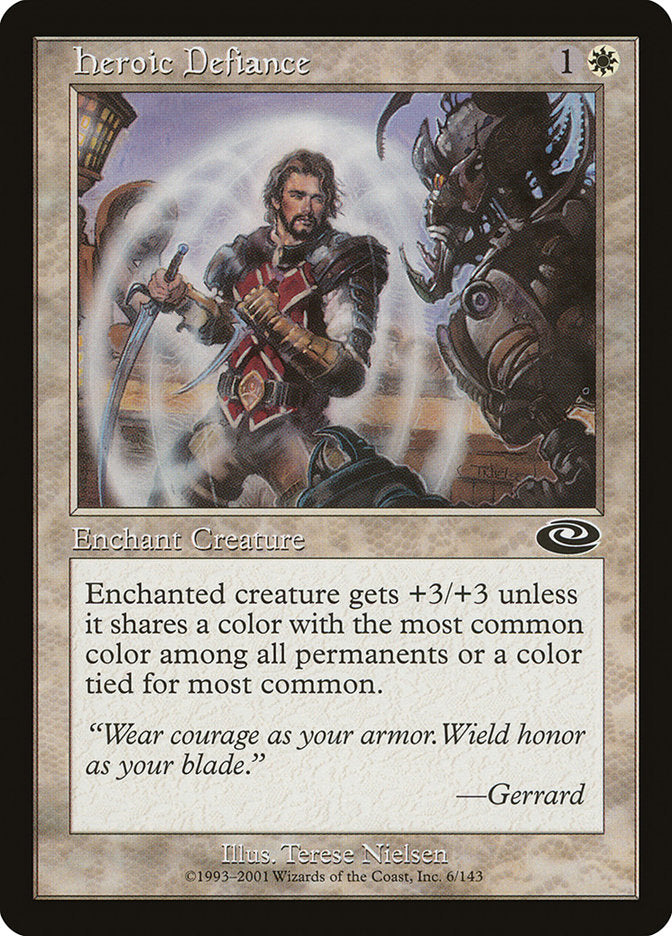 Heroic Defiance [Planeshift] | Gate City Games LLC