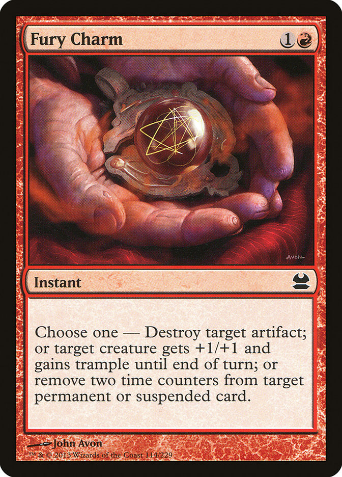 Fury Charm [Modern Masters] | Gate City Games LLC