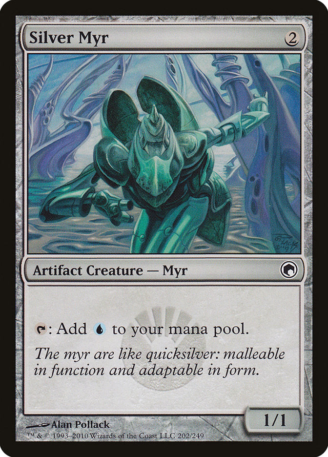 Silver Myr [Scars of Mirrodin] | Gate City Games LLC